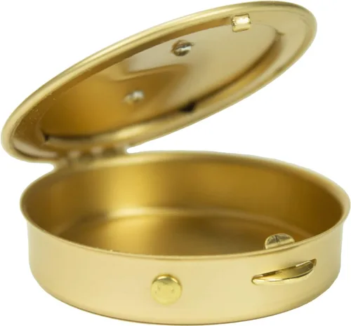 Miniatura 3 de Abbey & CA Gift Gold Latin Cross Pyx Contenedor