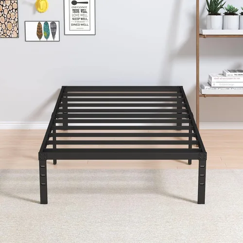 Miniatura 11 de Maenizi Marco de Cama Tamaño King Sin Necesidad de Somier, Marco de Cama Plataforma King de Servicio Pesado de 8 Pulgadas Soporta Hasta 3000 Libras