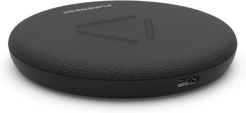 Miniatura 3 de PureGear, Almohadilla de carga inalámbrica rápida con certificación Qi de 7.5 W/10 W, compatible con Galaxy S20, S10, S9, S8, Note 10, 9. iPhone 12