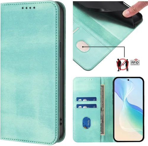 Miniatura 4 de Funda compatible con Motorola Moto E22 4G, compatible con Motorola Moto E22i 4G Card Slotting Wallet Phone Funda de cuero QS