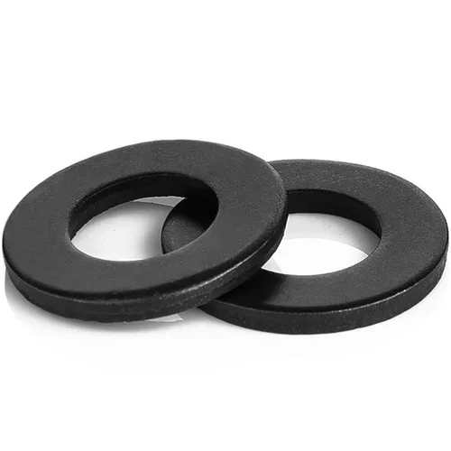 Miniatura 6 de Arandela plana M6 x 12mm DE OD, arandelas de acero inoxidable 18-8 (304) planas, 150 piezas Plateado