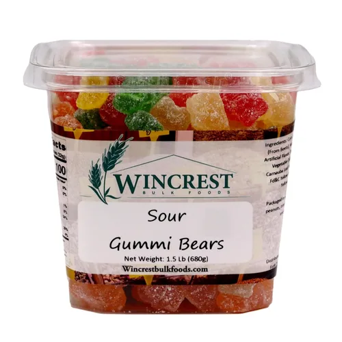 Miniatura 14 de WinCrest Ositos de goma de sabor surtido - 1.5 libras (cereza salvaje)