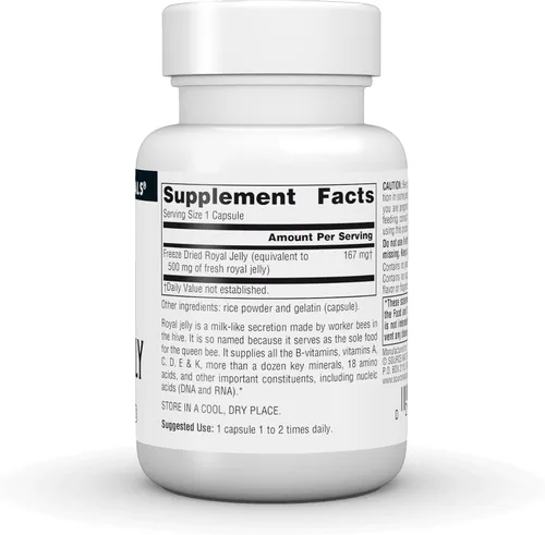 Miniatura 3 de Source Naturals Jalea Real - 500mg - 30 Cápsulas