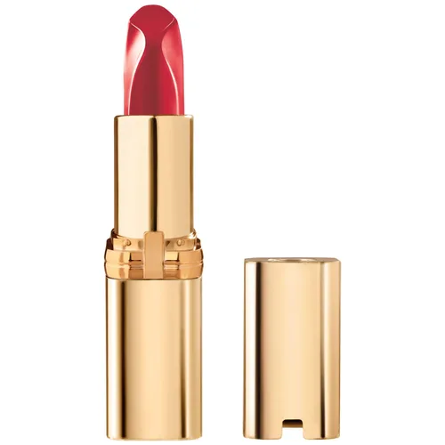 Miniatura 10 de L'Oreal Paris Colour Riche Lápiz Labial Rojo, de Larga Duración, Acabado Satinado a Prueba de Manchas con Aceite de Argán Hidratante y Vitamina E