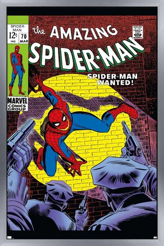 Miniatura 8 de Marvel Comics Amazing Spider-Man #70 - Póster de pared, 22.4 pulgadas de largo x 14.7 pulgadas de ancho, versión premium sin marco