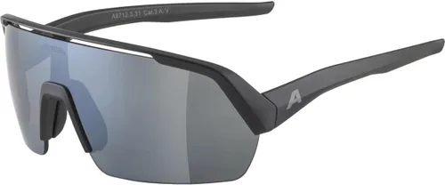ALPINA Gafas de ciclismo espejadas, hidrofóbicas y antivaho para hombres y mujeres, 100% protección UV, TURBO HR