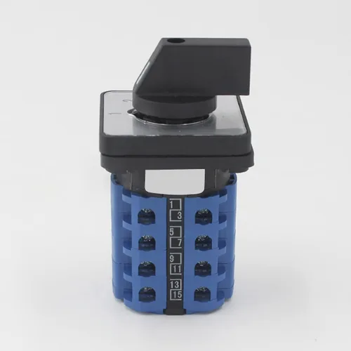 Miniatura 2 de Interruptor selector de cambio universal, interruptor de transferencia de potencia, 4 posiciones 16 terminales, LW26-20 1-4/4 380V 20A Motor