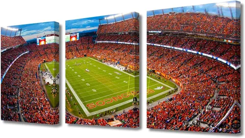 Miniatura 34 de Lienzo grande para pared, cuadro de fútbol americano Paul Brown, arte de pared para decoración de pared del hogar, pósteres de estadio deportivo
