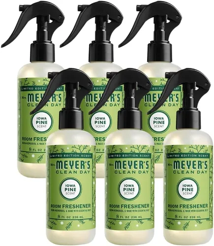 Miniatura 62 de Mrs. Meyer's Clean Day - Ambientador en espray, atomizador sin aerosol infundido con aceites esenciales, albahaca, 8 onzas líquidas