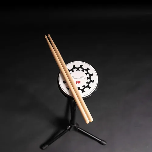 Miniatura 6 de Almohadilla de práctica de tambor de 6", de silicona — Rebote medio y volumen controlado para velocidad, potencia y precisión, logotipo clásico