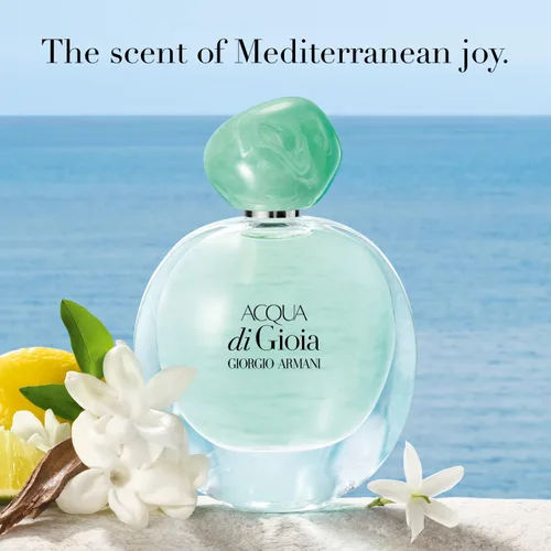 Miniatura 3 de Armani Beauty – Acqua di Gioia – Eau de Parfum – Fragancia floral afrutada para mujer – Limón Primofiore, jazmín acuático, notas de madera de cedro