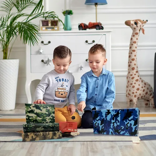 Miniatura 7 de Dtiafu Papel de regalo de camuflaje para hombres, niños y niños, papel de regalo del ejército para cumpleaños, día de los veteranos, papel de regalo