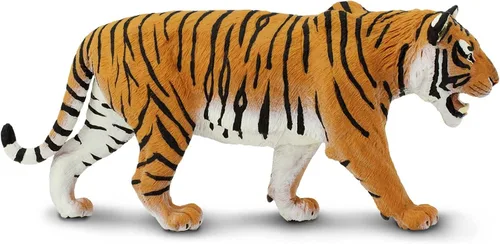 Miniatura 6 de Safari Ltd. Figura de tigre siberiano, figura realista de 10.5 pulgadas, juguete educativo para niños, niñas y niños a partir de 1 año