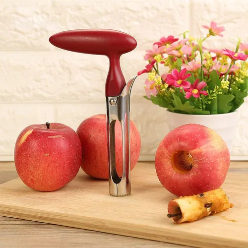 Miniatura 3 de AKIRO Descorazonador de manzana, herramienta de cocina de acero inoxidable, sembradora de frutas, removedor de núcleo, herramientas de frutas