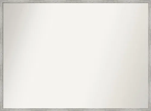 Miniatura 234 de Amanti Art Espejo de baño blanco para sobre el fregadero, 32 x 45 pulgadas, espejo de tocador rectangular blanco esbelto, marco de madera moderno