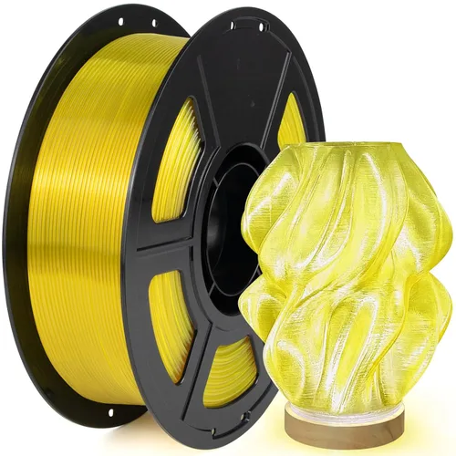 Miniatura 15 de IEMAI Paquete de filamento PETG de 0.069 in, filamento de impresora 3D multicolor translúcido degradado de hasta 23.622 in/s de impresión rápida, 4