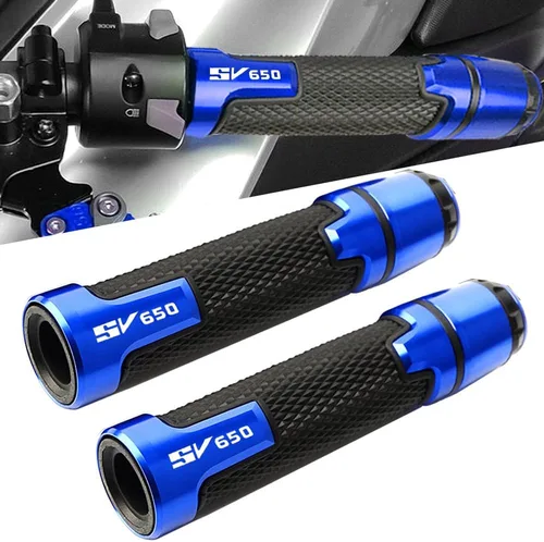 Juego de extremos de agarre para manillar de motocicleta de 0.866 in 7/8 pulgadas para S.uzuki SV650 SV 650 SV650X SV650S 2000-2024 V-Strom 650 1000