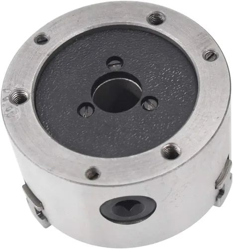 Miniatura 4 de WFLNHB K11-100 4 pulgadas 3 mandíbula auto centrado torno Chuck para fresadora de perforación CNC
