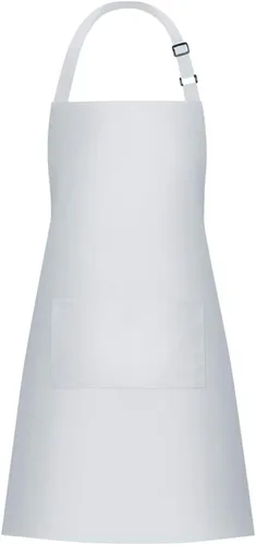 Miniatura 11 de Jubatus Paquete de 1 delantal con peto con 2 bolsillos, delantal de cocina de chef para mujeres y hombres, color negro