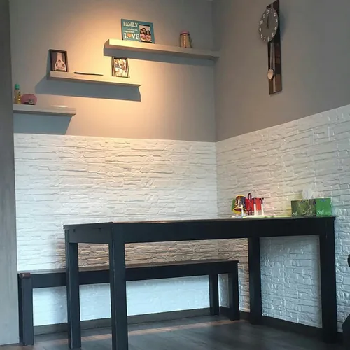 Miniatura 2 de Paneles de pared 3D adhesivos de pared, papel tapiz autoadhesivo impermeable, espuma de polietileno, decoración de despegar y pegar, paneles