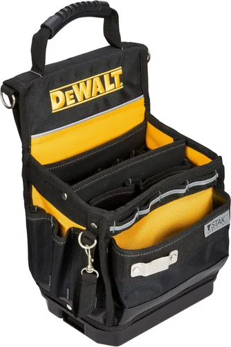 Miniatura 2 de Bolsa de herramientas DEWALT, bolsa de herramientas pequeña de fácil acceso con fondo rígido y correa de transporte (DWST17624)