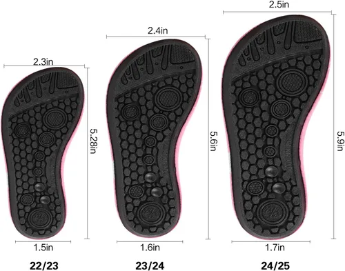 Miniatura 6 de TAGVO Zapatos de agua para niños y niñas, antideslizantes, zapatos de natación de piel descalza, calcetines acuáticos, para playa, natación