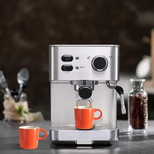 Miniatura 3 de homEdge Mini Taza de Café de Porcelana Espresso, 4 Onzas / 120 ml, Tazas de Cerámica Pequeñas Demitasse para Espresso, Té - Juego de 6, Naranja