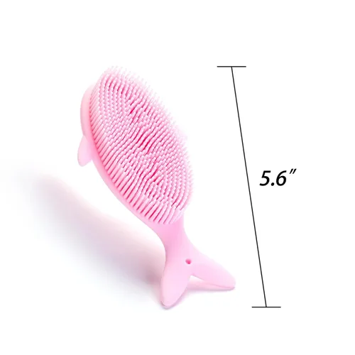 Miniatura 6 de Cepillo sensorial prémium para niños o autismo, limpiador corporal de silicona suave, 2 en 1, cepillos sensoriales para terapia ocupacional, esponja
