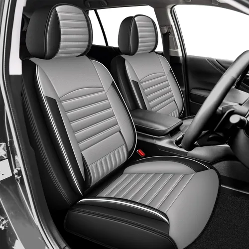Miniatura 9 de TTX LIGHTING Fundas de Asientos de Automóvil Compatibles con Toyota Corolla 2000-2019 Fundas de Asientos Juego Completo de 5 Asientos Impermeables