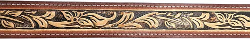 Miniatura 4 de Cinturón decorativo de cuero marrón tallado, ropa de vaquero occidental para hombres y mujeres, cinturones de herramientas utilitarios, regalos