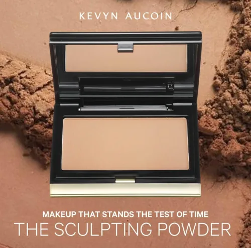Miniatura 2 de Kevyn Aucoin El polvo de contorno esculpiente: fácil de usar, transparente, mate, acabado natural. Mejora, define, crea sombreado natural.