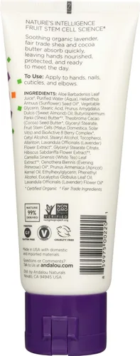 Miniatura 2 de Andalou Naturals Crema de manos Lavanda Shea - 3.4 fl oz