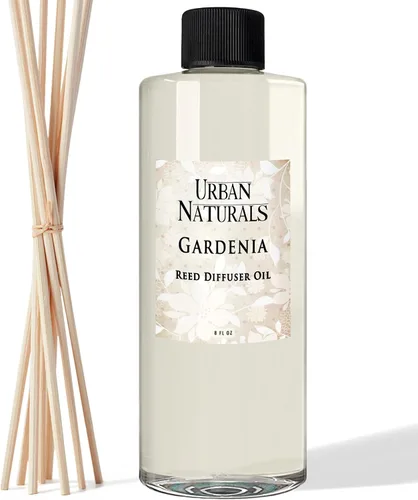 Miniatura 65 de Urban Naturals Recambio de aceite difusor de varillas ámbar y lavanda, lavanda relajante, ámbar cálido, aroma calmante para habitación, 4 onzas +