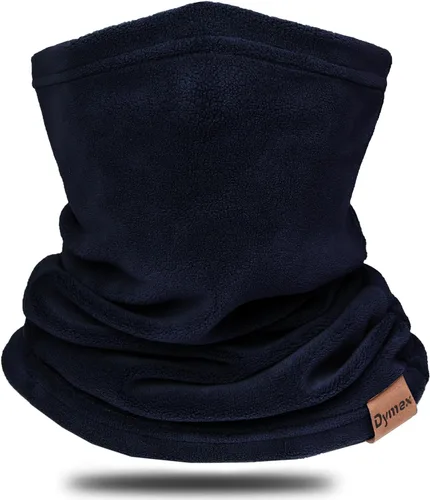 Miniatura 14 de Calentador de Cuello de Invierno Polaina de Forro Polar Cubierta de Cuello de Algodón Balaclava Resistente al Viento Máscara de Cubierta Facial