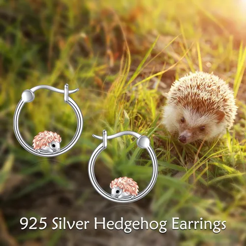 Miniatura 74 de VONALA Bonitos aretes de aro de plata de ley 925, regalos de cumpleaños para mujer