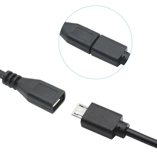 Miniatura 5 de Cable micro USB macho a 2 pines de 3 pies, cable USB de 2 pines, cable de alimentación de extremo abierto, fácil soldadura 5V/3A,