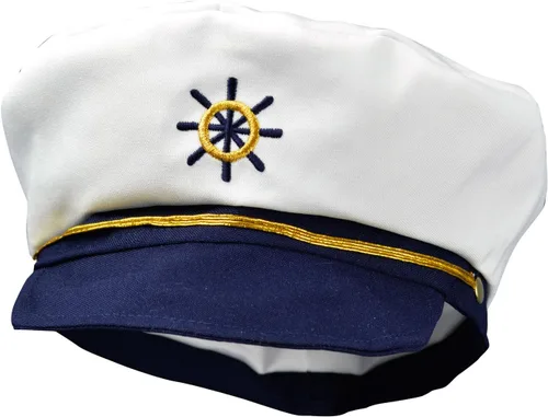 Miniatura 7 de Conjunto de traje de marinero náutico con sombrero, para niños pequeños