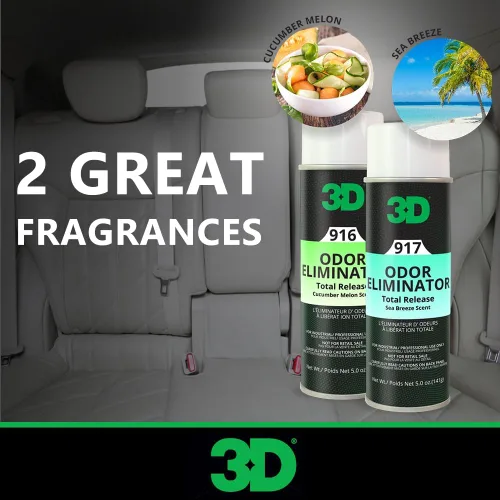 Miniatura 4 de Eliminador de olores 3D, liberación total, 5 oz. Aerosol (melón de pepino)