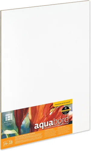 Miniatura 13 de Ampersand Art Supply Aquabord - Panel de pintura de acuarela, superficie altamente absorbente para acuarela, gouache y caseína de 8 x 8 pulgadas