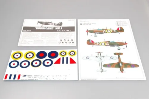 Miniatura 2 de Trumpeter Kit modelo Hawker Hurricane Mk.I 1/24