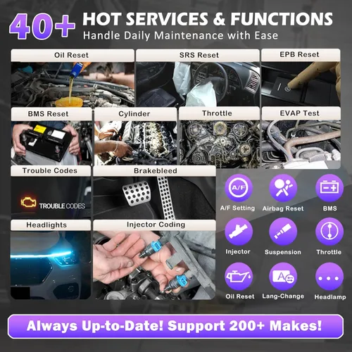 Miniatura 4 de Autel Escáner, escáner para carros en español, Autel MX900 con MV108, escáner OBD2, más de 40 reinicios, compatible con CAN FD/Do IP, todos