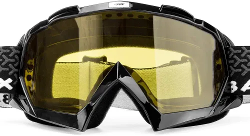 Miniatura 10 de BATFOX Gafas de Motocicleta Gafas Protectoras Moto de Cross Motocross Seguridad ATV Táctica Conducción (Azul Negro, Adulto)