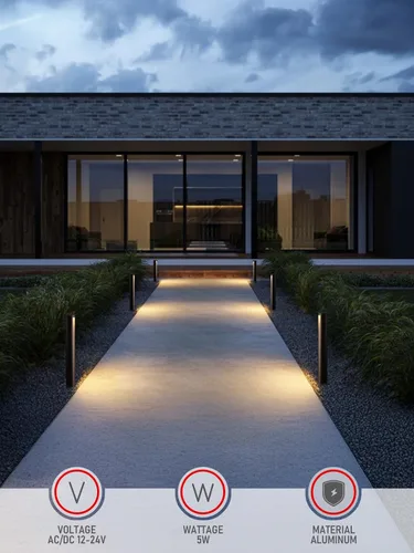 Miniatura 7 de LEONLITE 5CCT - Luces de paisaje de bajo voltaje, luces LED antirreflejos de 5 W, carcasa de aluminio fundido a presión, impermeable IP65