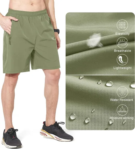 Miniatura 126 de NORTHYARD - Pantalones cortos deportivos para correr para hombres, ligeros, de secado rápido, 7, 5 o 9 pulgadas, para senderismo, deportes, gimnasio
