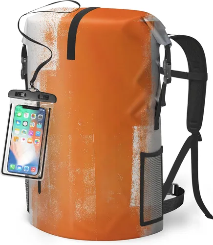 Miniatura 12 de Bolsa seca impermeable Bolsas secas marinas para kayak, senderismo, tortugas marinas, estrellas de mar, mochila con cierre enrollable, mochila