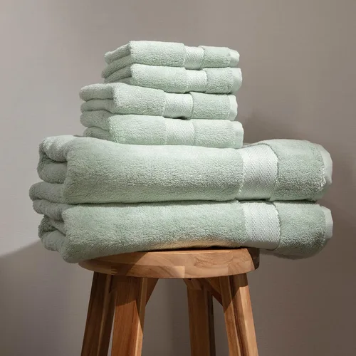 Miniatura 17 de Fabdreams Juego de toallas de baño 100% algodón orgánico de 2 piezas 700 g/m² Toallas extra grandes ultra suaves, suaves y absorbentes, duraderas