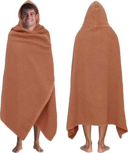 Miniatura 29 de COTTON CRAFT Sábanas de Baño con Tejido de Gofre - Juego de 2 Sábanas de Baño de Lujo Estilo Spa Europeo con Tejido de Gofre - Sábana de Baño de Gris