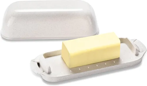 Miniatura 8 de Mantequillera con tapa, recipiente de mantequilla para encimera, mantequera irrompible para decoración de cocina en el hogar, perfecta