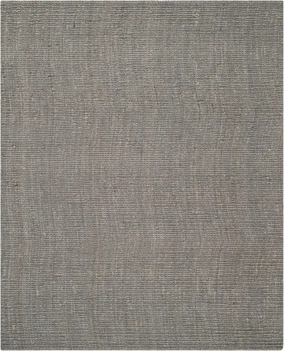 Miniatura 3 de SAFAVIEH Alfombra 9x12 - Colección de fibra natural - Grande - Gris claro, yute hecho a mano, estilo granja, textura gruesa de pelo grueso (NF447G)