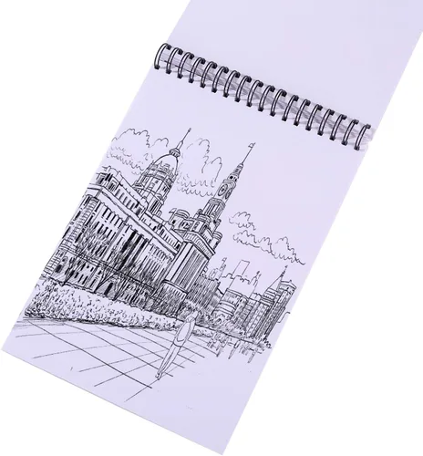 Miniatura 5 de Bachmore - Bloc de bocetos de 9 x 12 pulgadas (57 libras/3.00 oz), 100 hojas de cuaderno de bocetos encuadernado en espiral para artistas